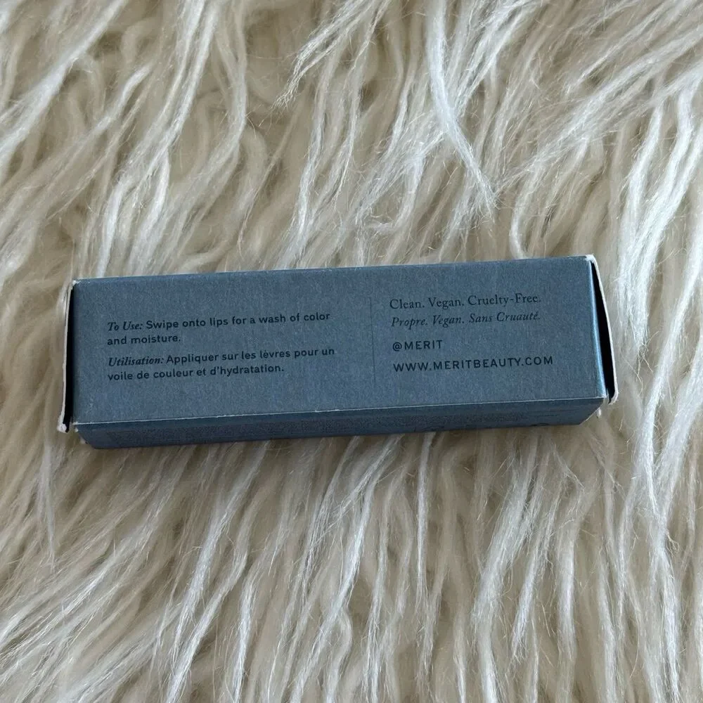 Merit Shade Slick Hydrating Tinted Lip Oil Jete